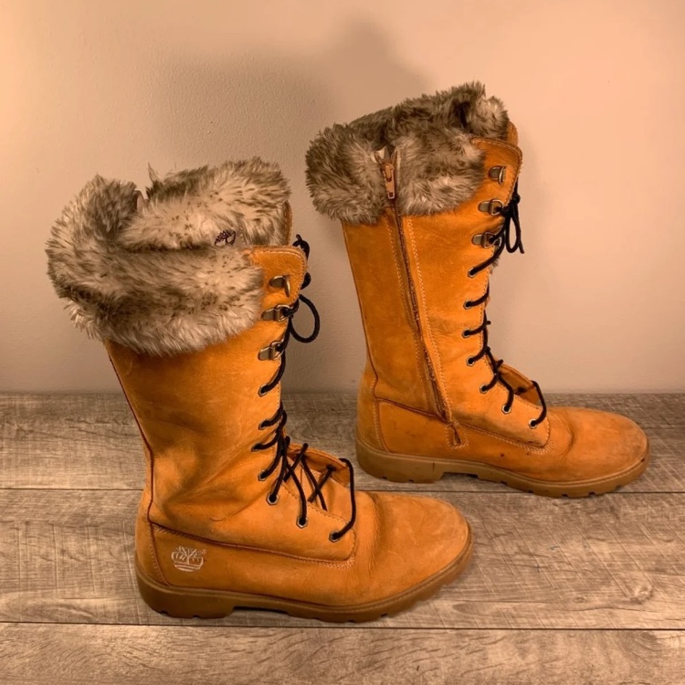 Timberland Sherpa Womens Snow Boots 6.5